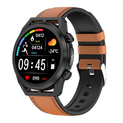 ET310 1.39 inch HD Screen Uric Acid Measurement bluetooth Call Heart Rate Blood Pressure Blood Lipid SpO2 Monitor ECG PPG Blood Glucose HRV-AI SOS Sleep Monitoring Multi-sport Modes Music Playback IP6