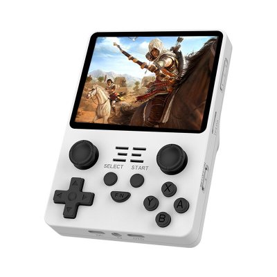 Powkiddy RGB20S 144GB 20000 Games Retro Handheld Game Console for NDS MAME MD N64 PS1 FC 3.5 inch IPS HD Screen Portable Linux System Pocket Video Game Player