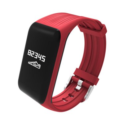 Fitness Activity Tracker Real-time Heart Rate Monitor Waterproof Smart Wristband COD