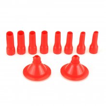 10pcs Universal Glue Nozzle Glass Glue Tip Mouth Nozzle with Base COD