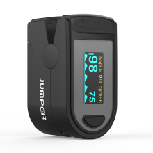 JUMPER JPD-500C Finger Clip Pulse Oximeter Multiple Display Modes Fingertip Pulse Oximeter Brightness Adjustment Automatic Power-off Pulse Oximeter COD