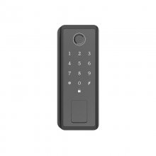 Tuya WIFI Touch Screen Smart Door Lock Fingerprint Password Key Swipe Card Remote Unlock COD