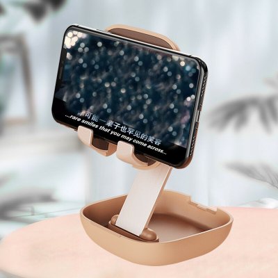 Milan Foldable Portable Storage Height Adjustable Desktop Bracket Phone Tablet Stand Holder Space Saving below 11 inch Screen COD