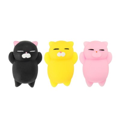 Mochi Kitten Cat Squishy Squeeze Cute Healing Toy Kawaii Collection Stress Reliever Gift Decor COD