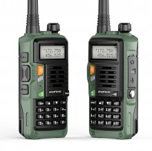 BAOFENG X9 5W 2800mAh UV Dual Band Walkie Talkie with Headset High Power Flashlight LCD Display Drop Resistant Two-Way Radio COD