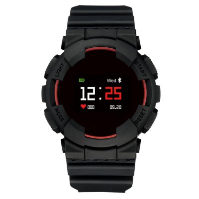 KALOAD MX Color Sreen Heart Rate Blood Pressure Monitor IP68 Waterproof Sports Smart Watch COD