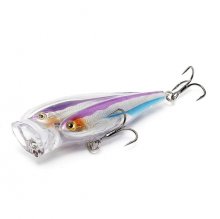 ZANLURE 12.5g 7.5cm Fishing Lure Jerkbait Bass Crankbaits with Tackle Hooks COD