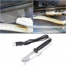 50W Car Bumper Repair Electric Soldering Iron Leather Ironing Tool Material Welding Kit Smooth Tool Belt PP Stick Plastic Repair COD