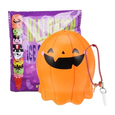 Puni Maru Stack Pumpkin Ice Cream Squishy With Magnet 7CM Licensed Slow Rising Original Package COD