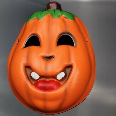 Halloween Pumpkin Mask Smiling Pumpkin Mask