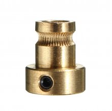 1.75mm/3mm Brass Feed Extruder Wheel Drive Gear For Reprap 3D Printer COD