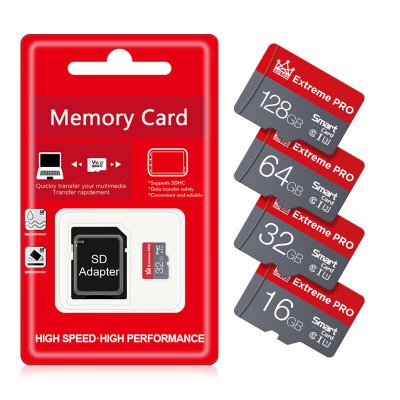 Microdrive 128GB TF Memory Card Class 10 High Speed Micro SD Card Flash Card Smart Card for Driving Recorder Phone Camera COD