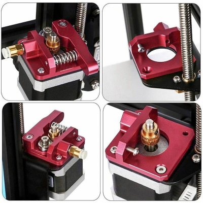 3D Printer Upgraded Aluminum MK8 Extruder Drive Feed Kit for Creality Ender 3/3 Pro/3 V2 Ender 5/5 Pro/5 Plus CR-10/10S COD