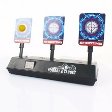 Auto-Reset Electric Target fo Guns Toys Beads Gun Toy Parts High Precision Scoring Practice COD